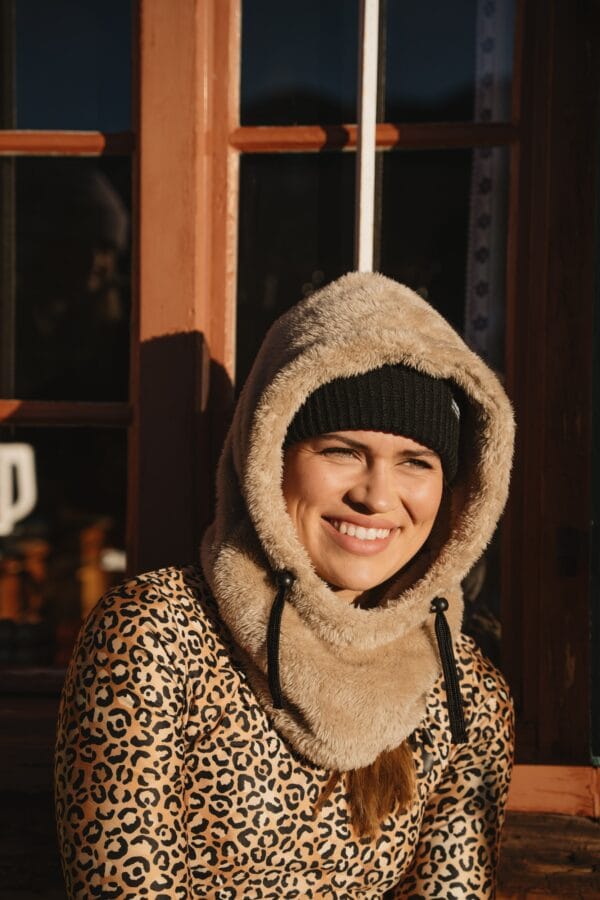 Accesoires Fluffy Balaclava Sand