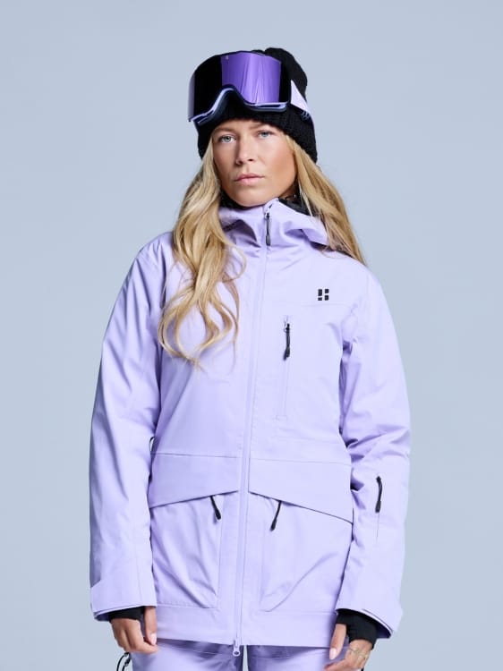 Women's Jacket Freeride 3L Shell Jacket Women Lila